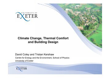 Download presentation - University of Exeter