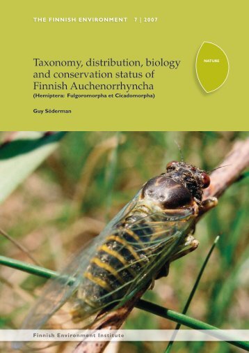 Taxonomy, distribution, biology and conservation status of ... - Helda