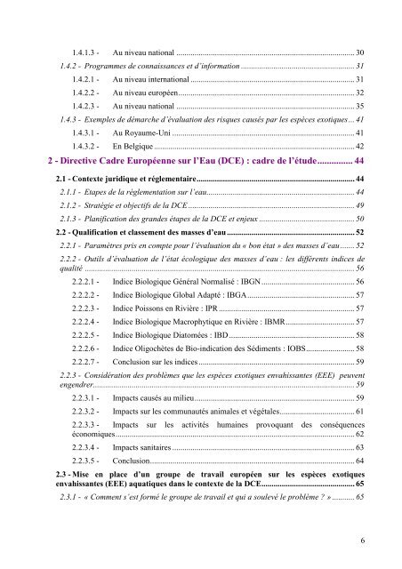 Les espèces exotiques envahissantes en France - Centre de ...