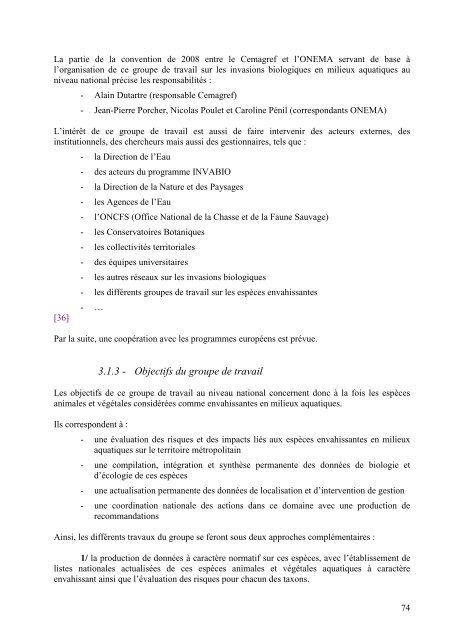 Les espèces exotiques envahissantes en France - Centre de ...