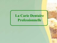 La Carie Dentaire Professionnelle - Cannelle