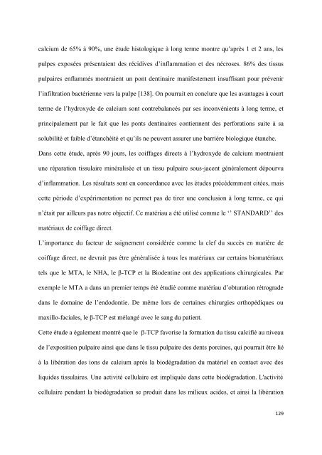 Les matériaux de coiffage et d'obturation pulpaire des dents lactéales