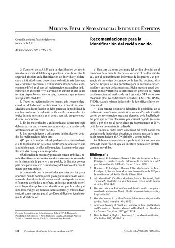 Texto completo - Asociación Española de Pediatría