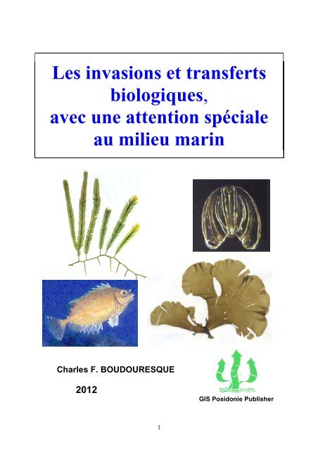 invasions et transferts biologiques - Centre d'Océanologie de ...