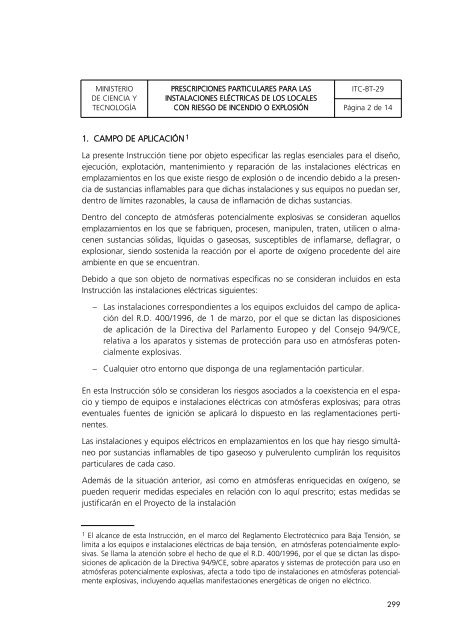 reglamento electroténico para baja tensión - Buscador de Centros ...