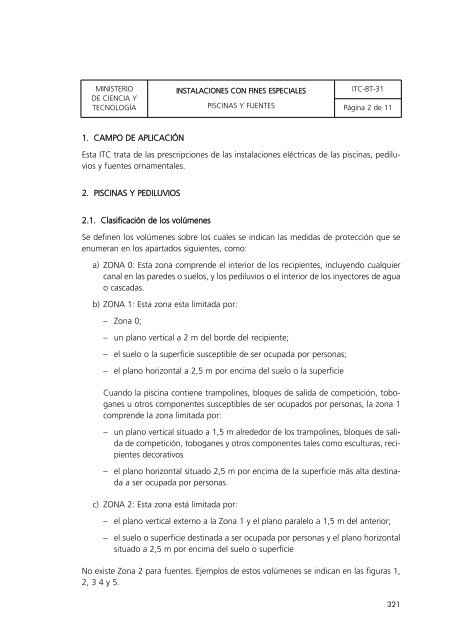 reglamento electroténico para baja tensión - Buscador de Centros ...