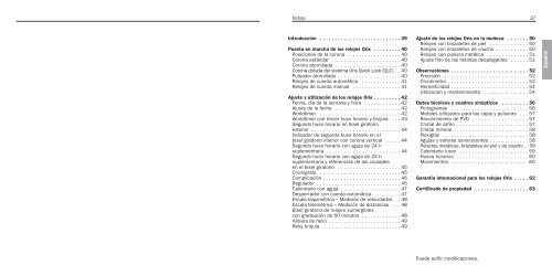 Instrucciones de uso en PDF - Oris