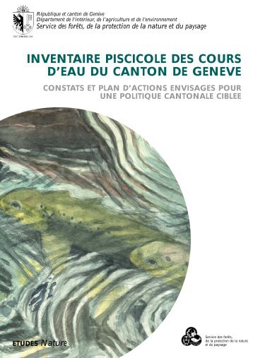 Inventaire piscicole des cours d´eau du canton de Genève, DNP