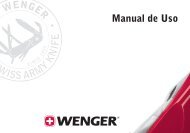Manual de uso - Wenger