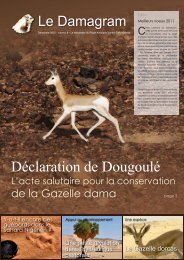 Déclaration de Dougoulé - Sahara Conservation Fund