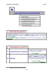 LOS ADJETIVOS CALIFICATIVOS 2