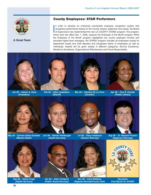 Annual Report - Chief Executive Office - Los Angeles County