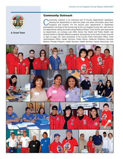 Annual Report - Chief Executive Office - Los Angeles County