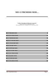 Mes 12 premiers mois - Guide du nourrisson.pdf - Docvadis