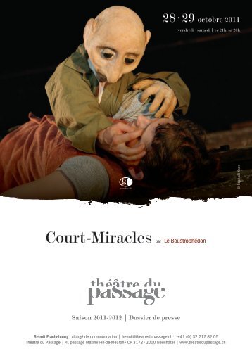 Court-Miracles - Théâtre du Passage