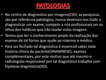 PATOLOGIAS - Comunidades