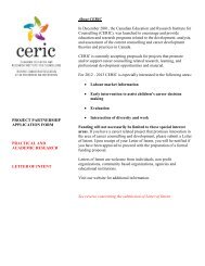 Research Letter of Intent - ceric