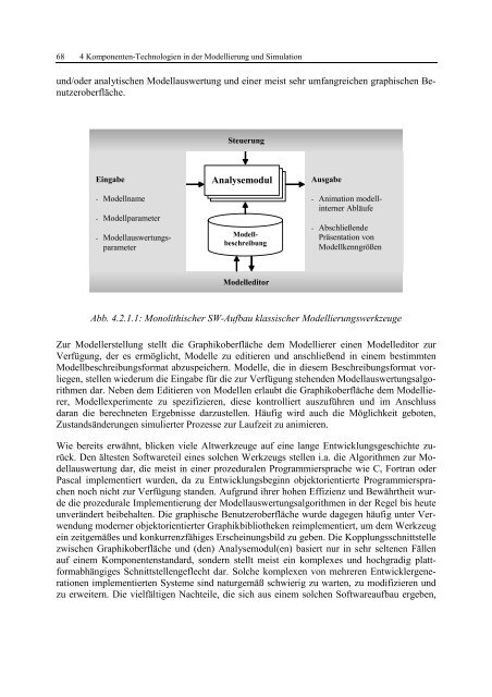 und Komponenten-Technologien in der Modellierung ... - CES - KIT