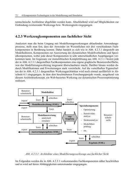 und Komponenten-Technologien in der Modellierung ... - CES - KIT