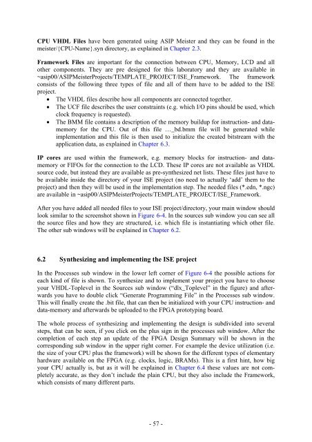 Script for Laboratory: Designing embedded ASIPs - CES