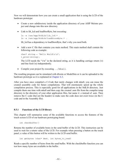 Script for Laboratory: Designing embedded ASIPs - CES