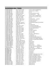 555 Chassis Parts - CES Autoparts