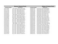 OE Chassis Parts - CES Autoparts