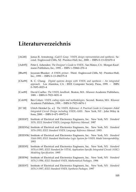 VHDL Kompakt - CES