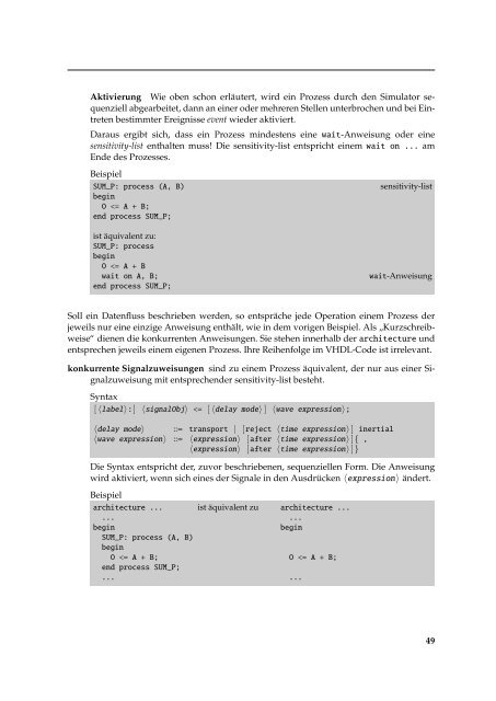 VHDL Kompakt - CES