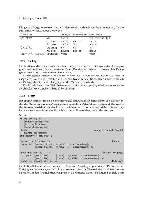 VHDL Kompakt - CES