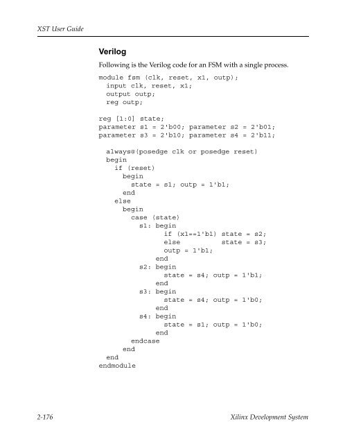 Xilinx Synthesis Technology User Guide