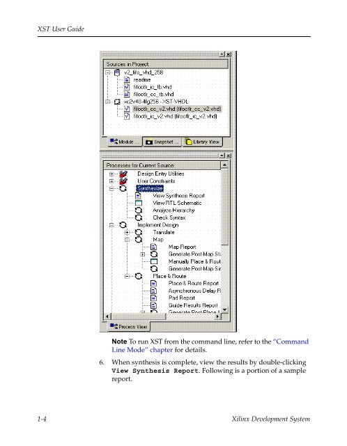 Xilinx Synthesis Technology User Guide