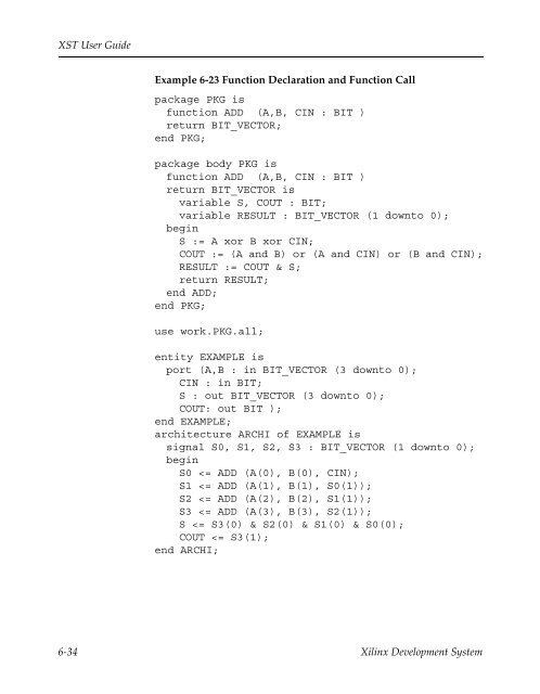 Xilinx Synthesis Technology User Guide