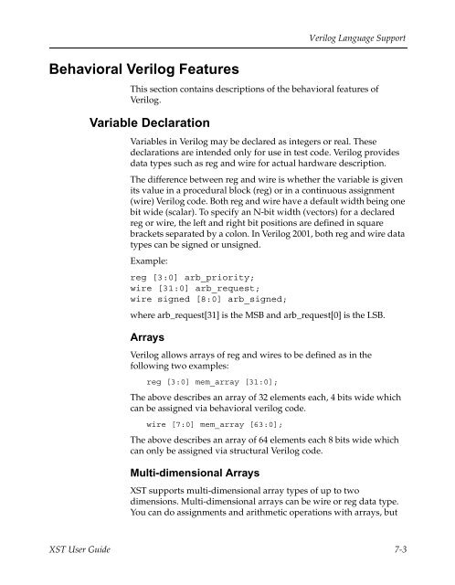 Xilinx Synthesis Technology User Guide