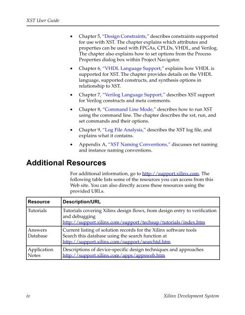 Xilinx Synthesis Technology User Guide