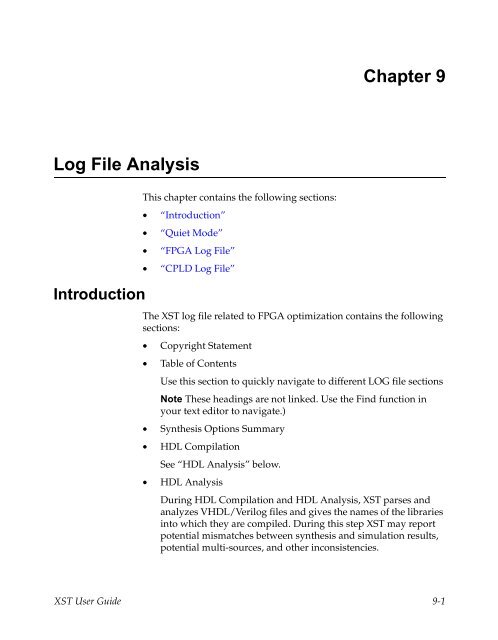 Xilinx Synthesis Technology User Guide