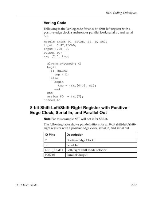 Xilinx Synthesis Technology User Guide