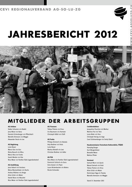 jahresbericht 2012