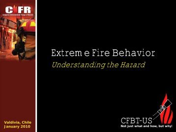 Extreme Fire Behavior: Understanding the Hazard - CFBT-US!