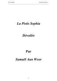 50. 1983 La Pistis Sophia dévoilée - Gnose de Samael Aun Weor