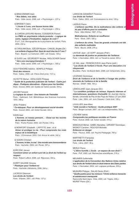 Actes CIDE2_Mise en page 1 - L'enfant, l'adolescent à l'hôpital et la loi