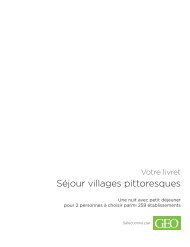 Séjour villages pittoresques - E-Merchant