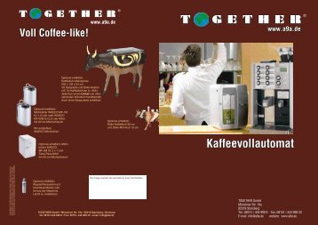 ESP-220G Kaffee-Vollautomat mit 12 Programmen - Together GmbH