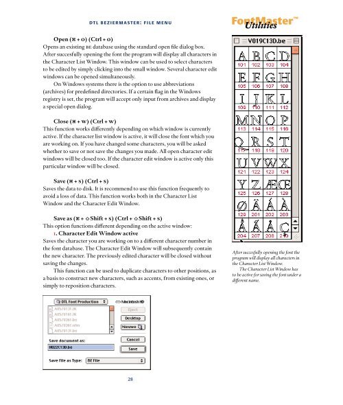 DTL FontMaster Manual1.1 PDF