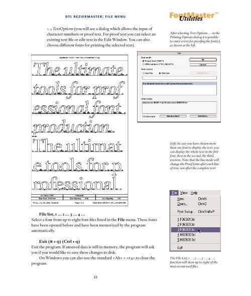 DTL FontMaster Manual1.1 PDF