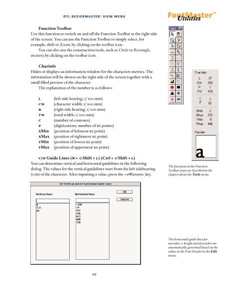 DTL FontMaster Manual1.1 PDF