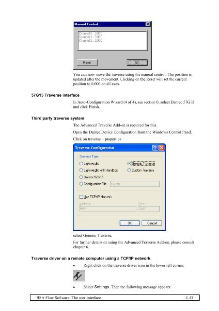 BSA Flow Software Installation and User's Guide - CSI