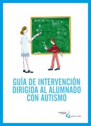 Guía de IntervencIón dIrIGIda al alumnado con autIsmo