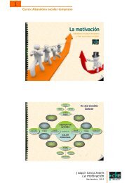 La motivación - CFIE de Burgos