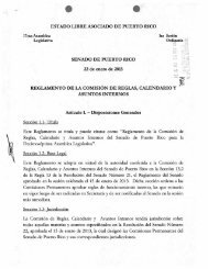 Comisión de Reglas, Calendario y Asuntos Internos - Senado de ...